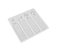 Versatile Silicone Gift Holder Mould for Gift Creation. Supports Resin Cement and Plaster. Easy to Use and Clean Jewellery Tool