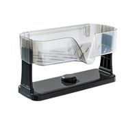 Versatile Sink Rack, Compact Counter Holder, 9.61x4.88x5.12 Inches Sponge Rack with Suction Cup, Sturdy PP Drainage Shelf, Organizer Tool with ABS Build, Organizer Racks for Dishcloth and Soap