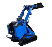 Versatile Skid Steer Loader, Functions as Lifter Mover and Digger, Lightweight Build for Easy Transport with Standard Trailers, Perfect for Rental and DIY Projects