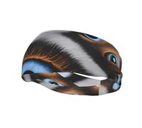 Versatile Sports Sweatband BROLEO The evil eye looked Picture - Stretchable and Moisture-Wicking Headband for Yoga,Fitness