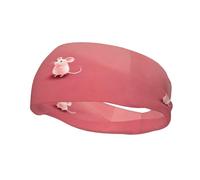 Versatile Sports Sweatband XBKGOHA Cute Little Mouse Printed - Stretchable and Moisture-Wicking Headband for Yoga, Fitness