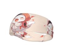 Versatile Sports Sweatband YYHWHJDE A cute little cat Pattern - Stretchable and Moisture-Wicking Headband for Yoga,Fitness