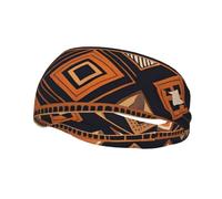 Versatile Sports Sweatband YYHWHJDE African National Patterns Pattern - Stretchable and Moisture-Wicking Headband for Yoga,Fitness