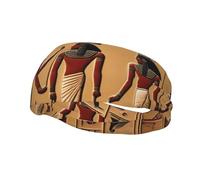 Versatile Sports Sweatband YYHWHJDE Ancient Egyptian Hieroglyph Pattern - Stretchable and Moisture-Wicking Headband for Yoga,Fitness