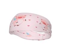 Versatile Sports Sweatband YYHWHJDE cartoon flying pig Prints - Stretchable and Moisture-Wicking Headband for Yoga,Fitness