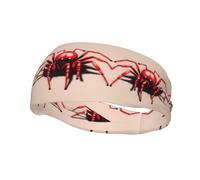 Versatile Sports Sweatband YYHWHJDE Cute little red spider Prints - Stretchable and Moisture-Wicking Headband for Yoga,Fitness