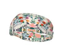 Versatile Sports Sweatband YYHWHJDE Cute white tiger Prints - Stretchable and Moisture-Wicking Headband for Yoga,Fitness