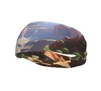 Versatile Sports Sweatband YYHWHJDE Grand Canyon Prints - Stretchable and Moisture-Wicking Headband for Yoga,Fitness