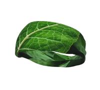 Versatile Sports Sweatband YYHWHJDE Green Leaf Nature Prints - Stretchable and Moisture-Wicking Headband for Yoga,Fitness