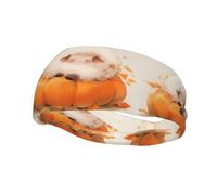 Versatile Sports Sweatband YYHWHJDE Little fat sheep on the pumpkin Pattern - Stretchable and Moisture-Wicking Headband for Yoga,Fitness