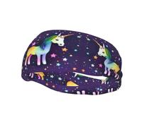 Versatile Sports Sweatband YYHWHJDE One-horse star Pattern - Stretchable and Moisture-Wicking Headband for Yoga,Fitness