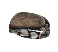 Versatile Sports Sweatband YYHWHJDE Petoskey Stone Prints - Stretchable and Moisture-Wicking Headband for Yoga,Fitness