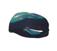 Versatile Sports Sweatband YYHWHJDE Science Fiction Stars Prints - Stretchable and Moisture-Wicking Headband for Yoga,Fitness