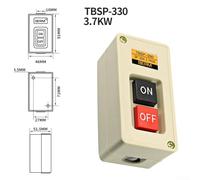 Versatile TBSP330 Power Switch Suitable for 3 Phase Motors 30A 3 7KW