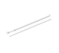 Versatile Tension Rod Adjustable for 17-42 Inch Curtain Doors and Windows with High Strength Spring and Anti-Rust Coating