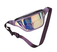 Versatile Transparent PVC Messenger Bag Shoulder Fashionable Chest Waist Carryall