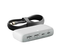 Versatile Type C Hubs With Fast Charging And Multiple Port For Office Use For Laptop Smartphone Charging &Data Transfer USB C Expansion Dock