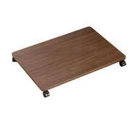 Versatile Under Desk Printer Stand with 4 Caster Wheels - Mobile Storage Solution for Printers Washing Machines & Appliances - 35kg Capacity for Office & Meeting Room Use