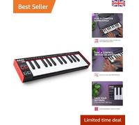 Versatile USB 25-Key MIDI Keyboard with Built-in Arpeggiator for Creatives