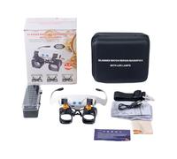 Versatile Wearable Magnifier Providing 23X Stage and Angled Frame for Nearby Projects Multi Lens Magnification Set