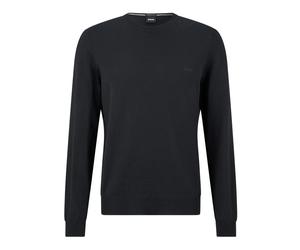 Versatile Wool Jumper - male - Boss - Round-neck Knitwear - Black - 2XL - Knitwear 2XL