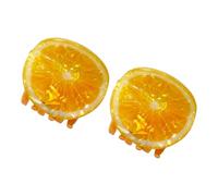 Versatiled Hair Clips Acrylic Fruit Theme Secure Half Up Styles Ponytail Holders Comfortable All Day Wear Hairpin Hair Clip for Kids