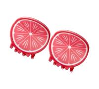 Versatiled Hair Clips Acrylic Fruit Theme Secure Half Up Styles Ponytail Holders Comfortable All Day Wear Hairpin Hair Clip for Kids