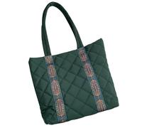VersatileQuilted Cotton Ladies' Handbag Versatile Shoulder Bag Large Capacity Underarm Bags For Daily Use Organizational Pockets Bag