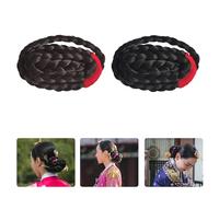 Versatiles Braided Hairpiece Comfortable Hair Bun Professional Hairpiece Braided Hair Accessory