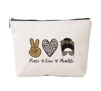 Versatiles Storage Makeup Bag Inspirational Letters Cosmetics Pouches Suitable for Organizing Beauty Item and Toiletries Bathroom Toiletries Bag