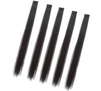 Versatiles Wigs Pieces High Temperature Fiber Hairpiece Synthetic Hair Extension For Versatiles Styling Option Long Straight Hair Extensions