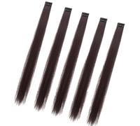 Versatiles Wigs Pieces High Temperature Fiber Hairpiece Synthetic Hair Extension For Versatiles Styling Option Long Straight Hair Extensions