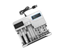 Versatility 3.7V Batteries Charging Dock For 18650 26650 16340 Batteries With USB Interfaces And Protections Battery Charger