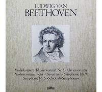Verschiedene Interpreten: Paul Badura-Skoda / Hanae Nakajima / Wolfgang Marschner / Cathleen McHill etc. - Beethoven: Violinkonzert / Klavierkonzert Nr. 5 / Klaviersonaten / Violinromanze F-dur / Ouvertüren / Symphonie Nr. 9 / Symphonie Nr. 5 "Schicksals-Symphonie" [Vinyl Schallplatte] [5 LP Box-Set]
