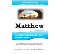 Verse by Verse Clarification of the Bible; in full color: Study Guide for the Book of Matthew