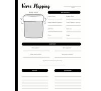 Verse Mapping Bible Study Journal: Perfect for In-Depth Scripture Study