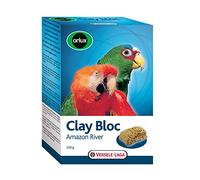 Versele Laga Bloc d'argile a picorer Clay Bloc Amazon River Orlux pour oiseaux