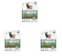 Versele-Laga Complete Cuni Adult | 3 Pack | 3 x 500 g | Complete Food for Adult Rabbits | Tasty All-in-One Pellets | With Long Fibres and Herbs