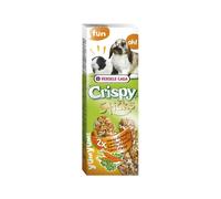 Versele-Laga Crispy Sticks - Rabbit and Guinea Pig - Carrot and Parsley - 2 Pack