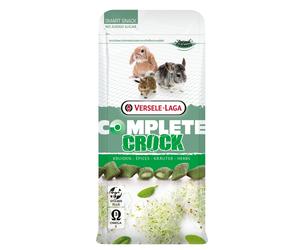 Versele-Laga Crock Complete Small Animal Treats with Herbs - Size: 50g - Treats for Small Pets