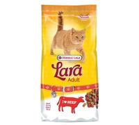 Versele-Laga Lara Adult Complete Dry Cat Food with Beef - Size: 350g