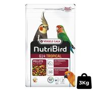 VERSELE-LAGA NUTRIBIRD G14 TROPICAL ALL-IN-ONE COMPLETE PARROT PELLETS 3KG BAG