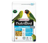 Versele-Laga NutriBird Gold Crumble for Parakeets & Small Parrots | 1kg | Dry Egg Food for Parakeets, Neophemes, Lovebirds & Other Ornamental Birds | With Lysine & Methionine