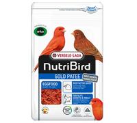 Versele-Laga NutriBird Gold Patee Red Factor Birds | 1kg | Ready to Use Egg Food for Red Canaries and Other Red Ornamental Birds | Moistened with 100% Natural Honey