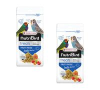 Versele-Laga NutriBird Treats Frutti Patee Exotic Fusion | Double Pack | 2 x 250 g | Complementary food for all small aviary birds | With vitamins, minerals & trace elements