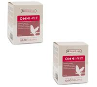 Versele-Laga Omni-VIT | Double Pack | 2 x 200 g | Complementary feed for birds | Multivitamin preparation to support breeding and development | Tailored mix
