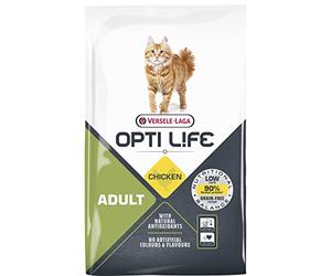 Versele-Laga - OPTI Life Adult Cat Food - Grain Free - Chicken - 7.5 kg