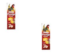 Versele-Laga Prestige Sticks Large Parakeets with Mango & Rosehip | Double Pack | 2 x 140g | Snack for Large Parakeets | No Added Sugar and Synthetic Preservatives