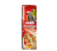 Versele-Laga Prestige Sticks Parrot Treats with Nuts & Honey - Pet Bird Feeds - Size: 140g