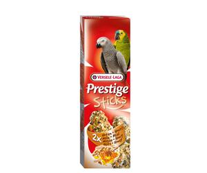 Versele-Laga Prestige Sticks Treats with Nuts & Honey for Big Parakeets - Pet Bird Feeds - Size: 140g